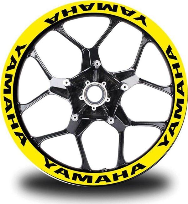 Yamaha Yazılı 16Lı Jant İçi Yazı Sticker Etiket - Image 1