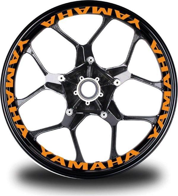 Yamaha Yazılı 16Lı Jant İçi Yazı Sticker Etiket - Image 1