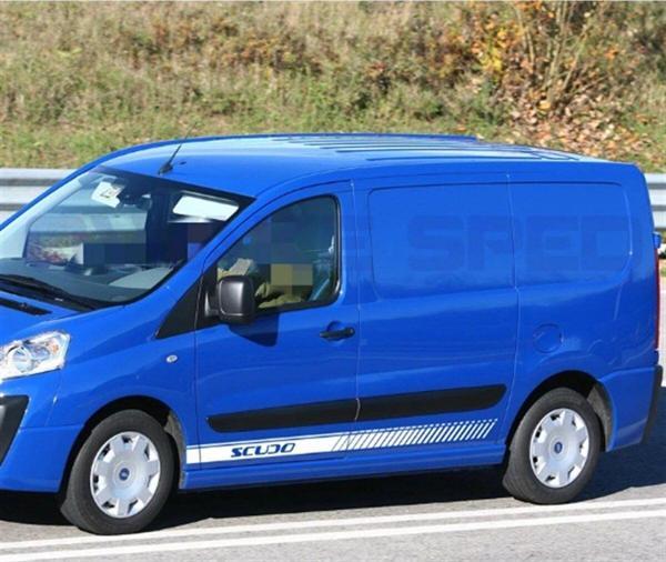 Fiat Scudo Yan Kapı Şerit Sticker Etiket Modeli - Image 1