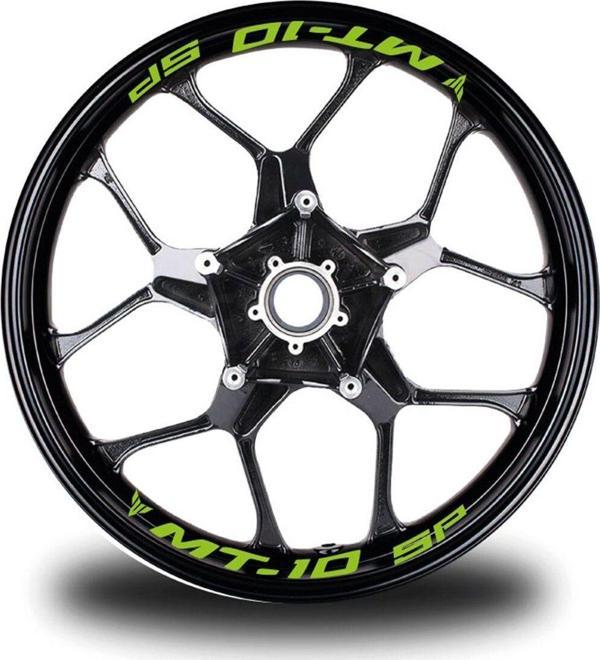 Mt - 10 Sp Yazılı 8Li Jant İçi Yazı Sticker Etiket - Image 1