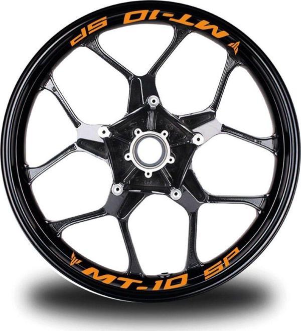 Mt - 10 Sp Yazılı 8Li Jant İçi Yazı Sticker Etiket - Image 1