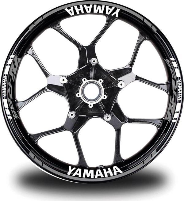 2019-2020 Yamaha Yzf R25 Yeşil- Beyaz Monster Sticker Etiket Ful - Image 1