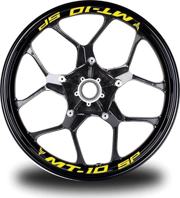 Mt - 10 Sp Yazılı 8Li Jant İçi Yazı Sticker Etiket - Image 1