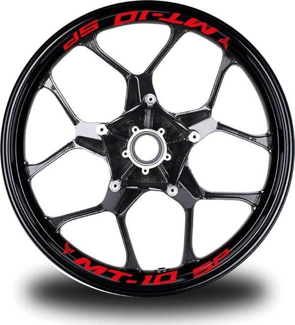 Mt - 10 Sp Yazılı 8Li Jant İçi Yazı Sticker Etiket - Image 1