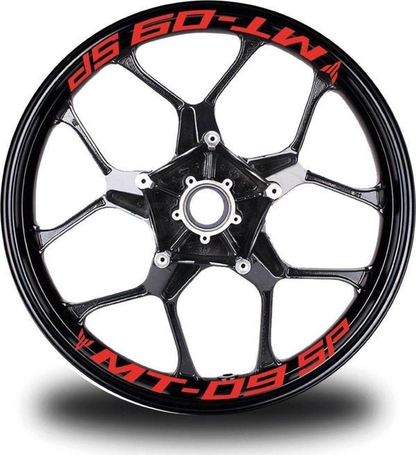 Mt-09 Sp Yazılı 8'li Jant İçi Yazı Sticker Etiket Modeli - Image 1
