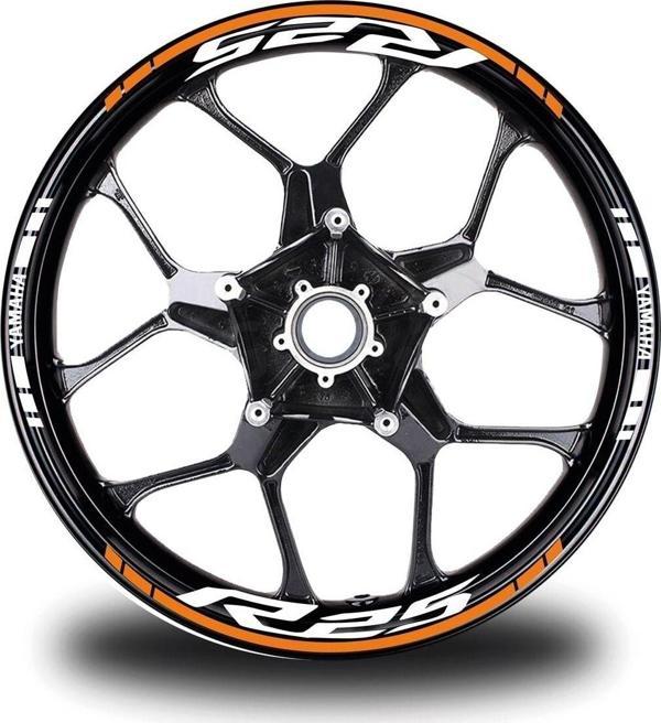 Depo Üstü Ve Orta Çizgi Yamaha Mt-09 Sticker Etiket Modeli - Image 1