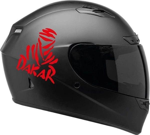 Tek Renk Dakar(dakar Helmet Stickers) Kask Sticker Etiket Modeli - Image 1