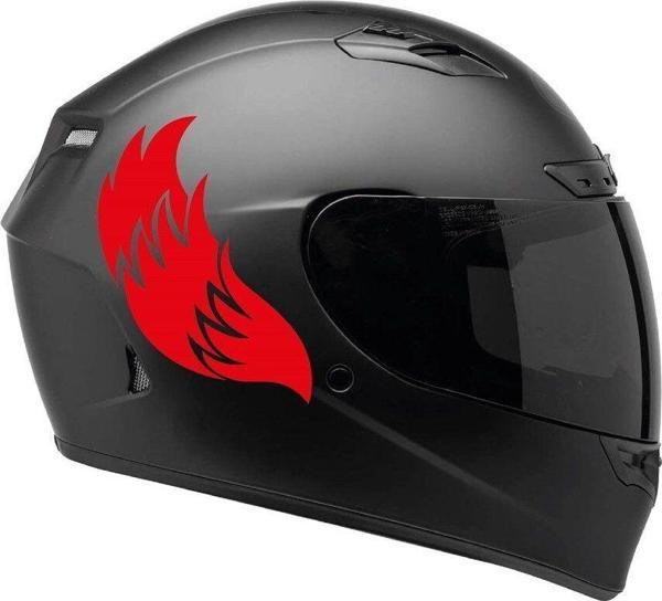 Tek Renk Kanat ( Wing Helmet Stickers ) Kask Sticker Etiket Modeli 3 - Image 1