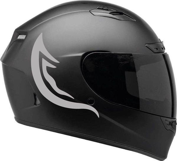Tek Renk Kırmızı Kamuflaj ( Kamuflage Helmet Stickers ) Kask Sticker Etiket Modeli  - Image 1