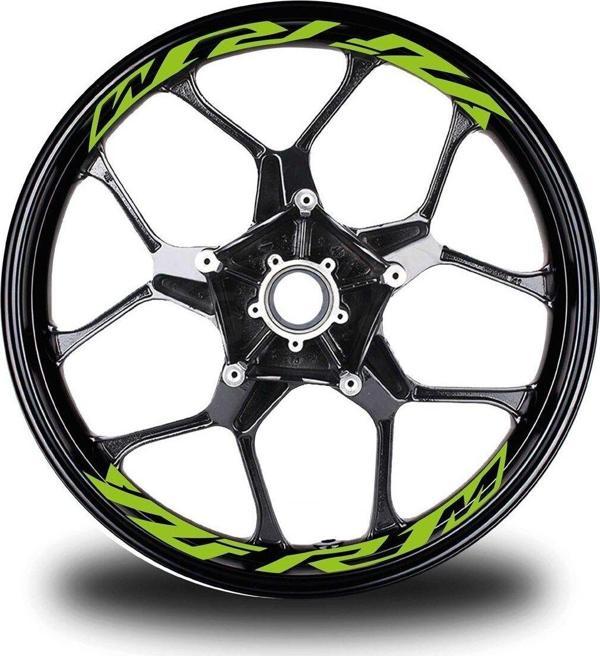 Yzf R1M  Yazılı 8Li Jant İçi Yazı Sticker Etiket - Image 1