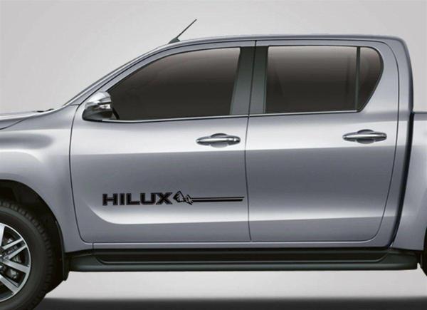 Toyota Hilux Dağ Desenli Sticker Etiket Modeli - Image 1