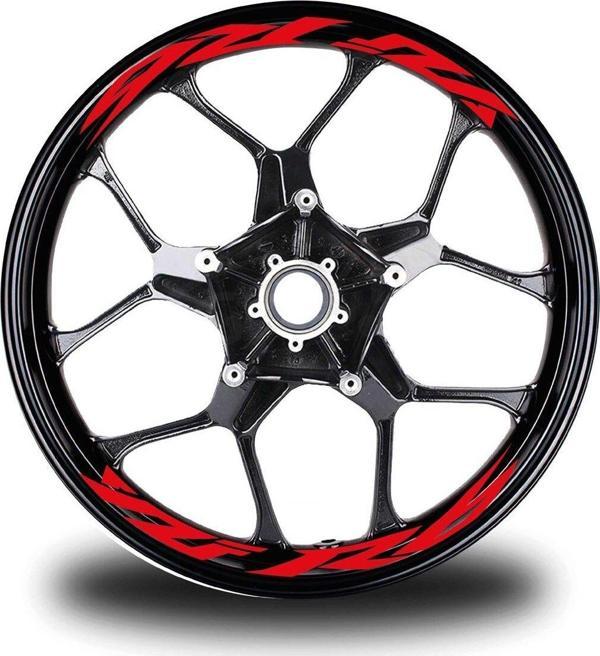 Yzf R6 Yazılı 8Li Jant İçi Yazı Sticker Etiket - Image 1