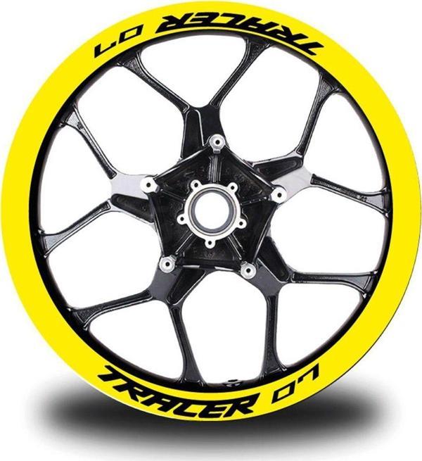 Tracer-07 Yazılı 8Li Jant İçi Yazı Sticker Etiket - Image 1