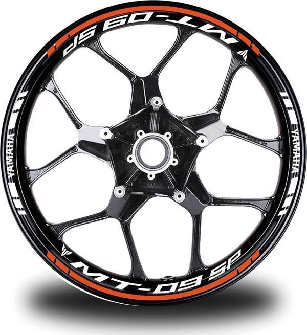 Sarı Honda Rrr Takım Jant Sticker Etiket - Image 1