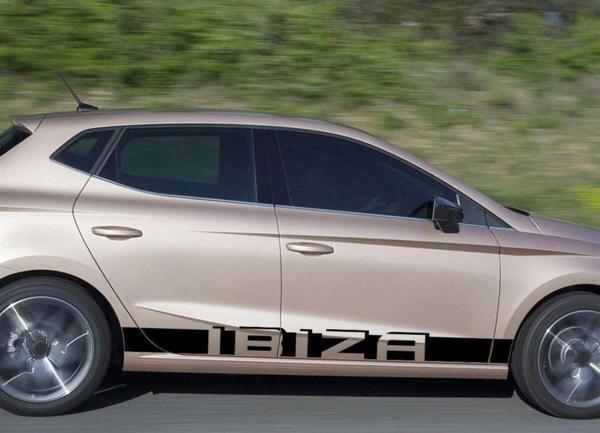 Seat Ibıza Yan Kapı Sticker Etiket Modeli - Image 1