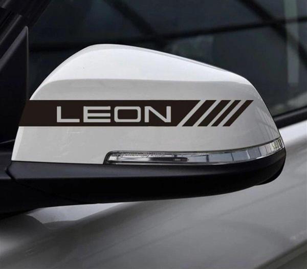 Seat Leon Yazılı Ayna Sticker Etiket Modeli - Image 1