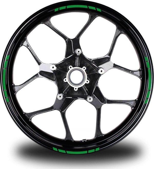 Yazısız Kısa Dış Şerit 16'lı Tek Renk Sticker Modeli - Image 1