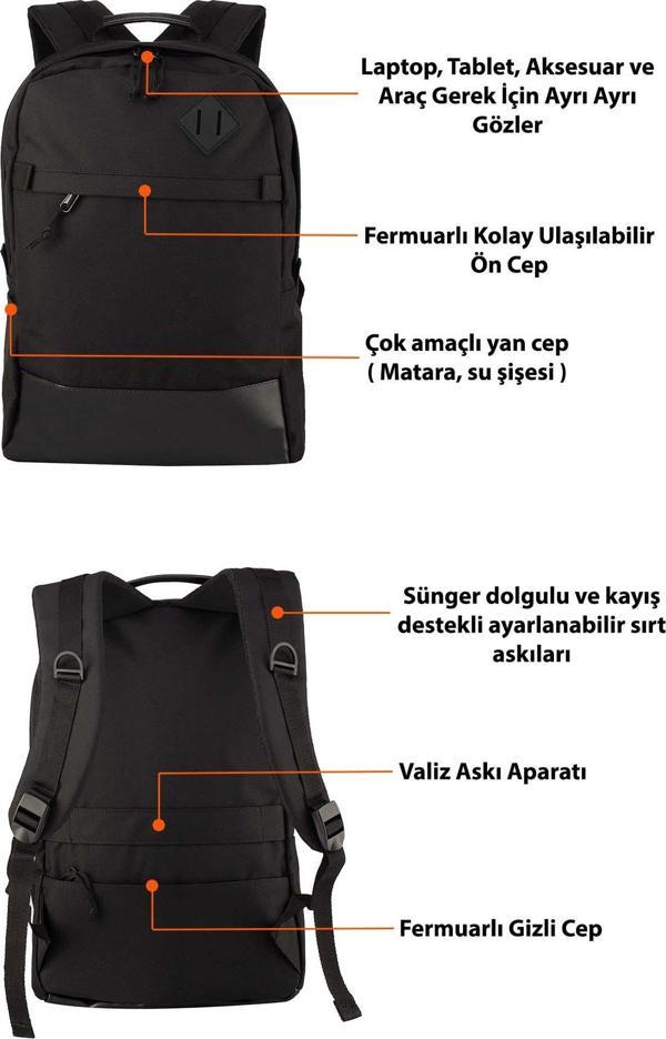 Beutel BackPack Daily 15.6" - 16.1" Laptop Notebook Bilgisayar Sırt Çantası - Image 1