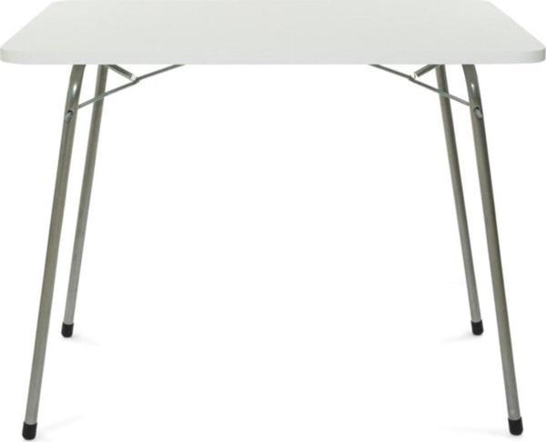 MOCCASTYLE 60X80 Cm  BEYAZ Katlanır Balkon Bahçe Kamp Masası - Image 1