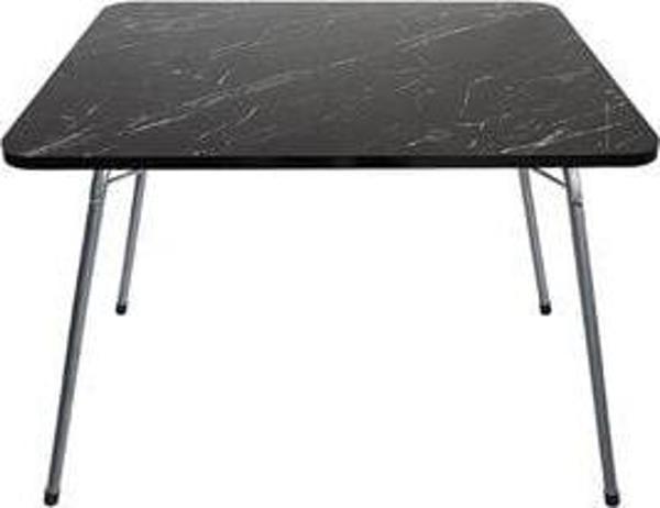 MOCCASTYLE 60X80 Cm Granit Desenli Katlanır Balkon Bahçe Kamp Masası - Image 1