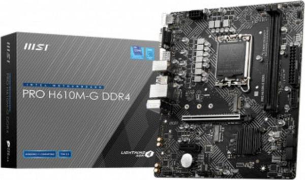ASUS Msı Pro H610M-G Ddr4 3200Mhz Matx 1700 - Image 1