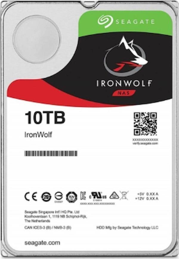 Seagate Ironwolf 10Tb 7200Rpm 256Mb 3.5 Nasa Disk St10000Vn000 - Image 1
