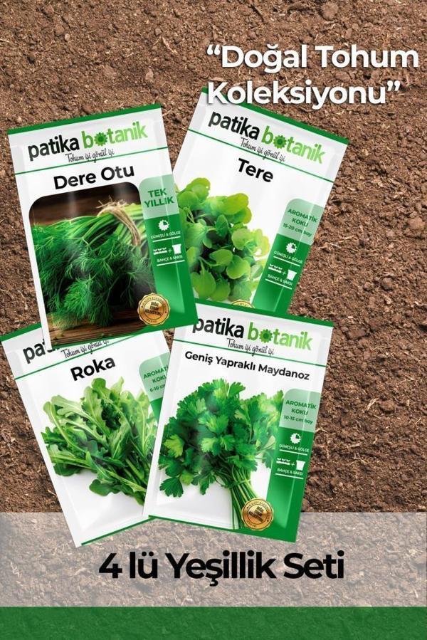 18500+ Adet Tohumlu Set-Yerli Maydonoz, Roka, Tere, Dere Otu - Image 1