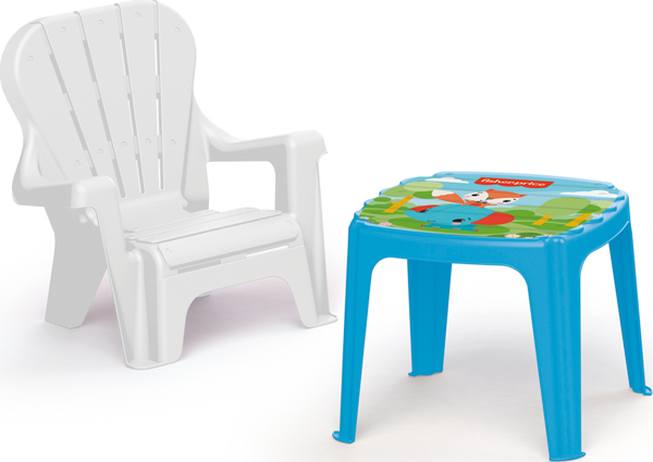 Dolu Fisher Price Masa ve Sandalye Seti 1837 - Image 1