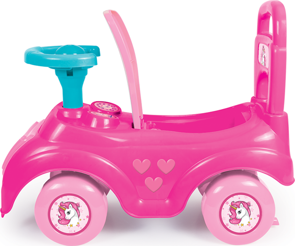 Dolu Unicorn Bingit Pedalsız Araba Pembe 2522 - Image 1