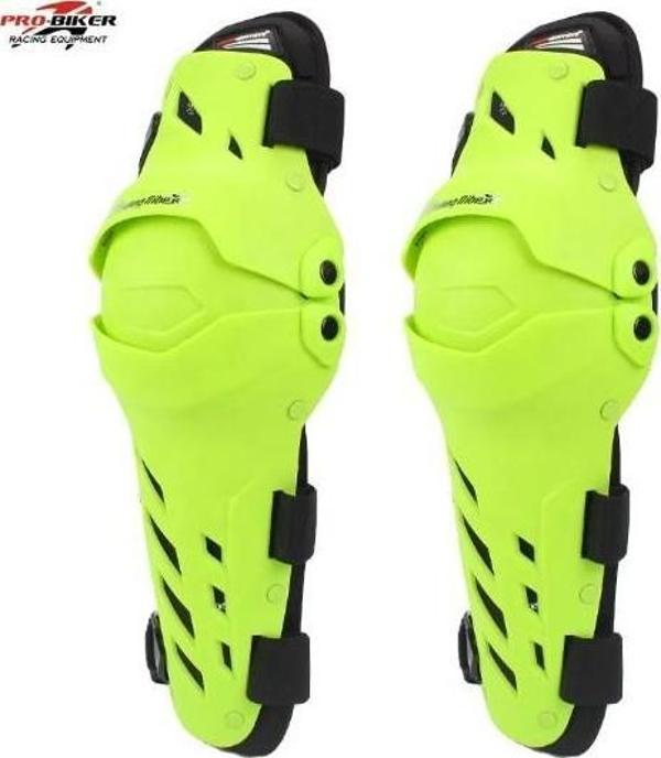 Forte Gt 800962 Mafsallı Motorsiklet Dizlik Darbelere Karşı Dayanıklı Koruma Yeşil - Image 1