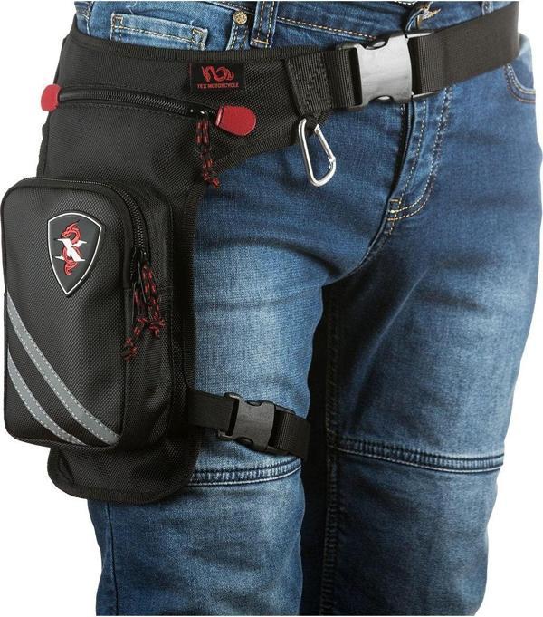 TEX 43 MİNİ MOTOSİKLET BACAK ÇANTASI BEL ÇANTASI  - Image 1