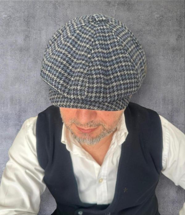 Tasarım Erkek İngiliz Model Kasket Şapka - Image 1