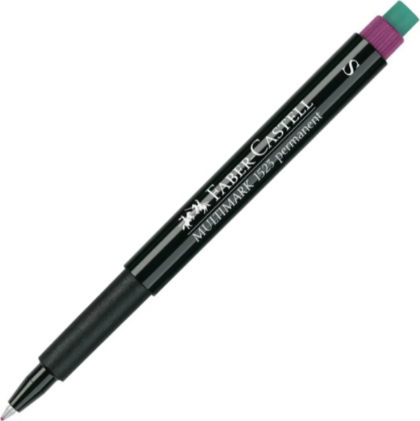 Faber Castell Permanent Asetat Cd Kalemi S Mor 10 Adet - Image 1