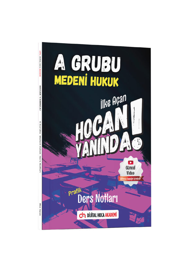 Dijital Hoca 2022 KPSS A Grubu Medeni Hukuk Pratik Ders Notları - Dijital Hoca - Image 1