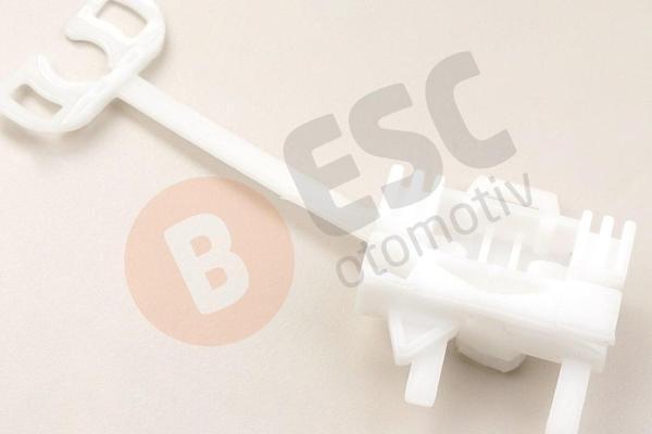 Alfa Romeo 156 İçin Ön veya Arka Sağ Kapı Cam Kriko Klipsi 60695865, 60672277 - Image 1