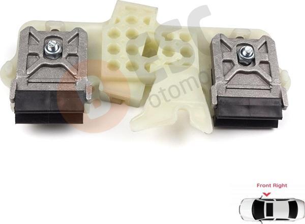Ford Fiesta 2005 08 İçin Ön Sağ Kapı Cam Kriko Klipsi - Image 1