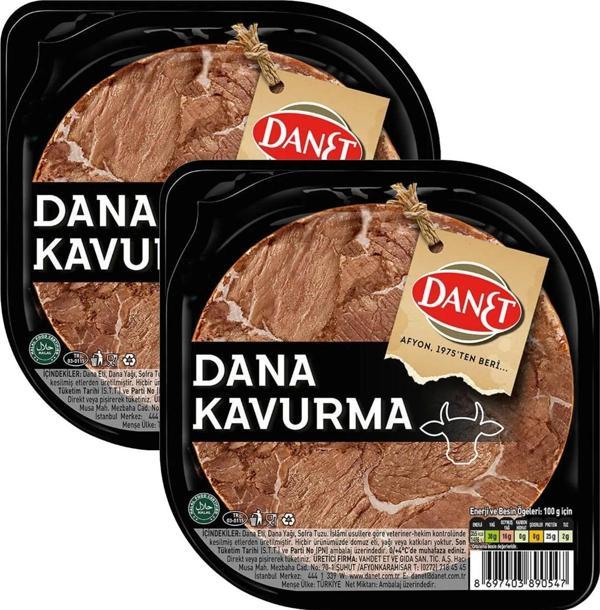 Danet Dana Kavurma 100 gr x 2 Adet - Image 1