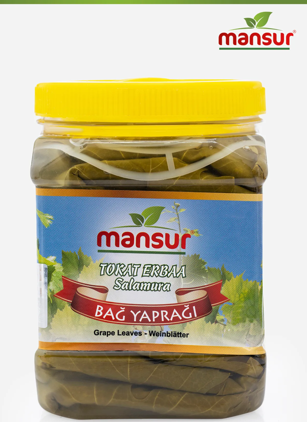 Mansur Tokat Erbaa Salamura Yaprak 600 gr - Image 1