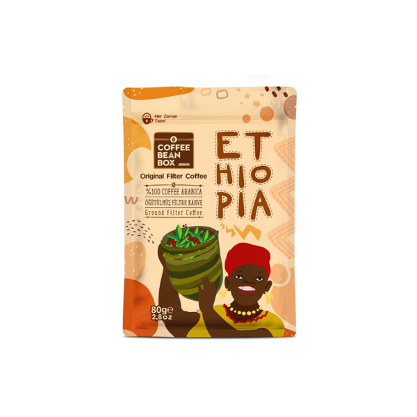 Coffee Bean Box  Ethiopia Filtre Kahve 80 Gr - Image 1
