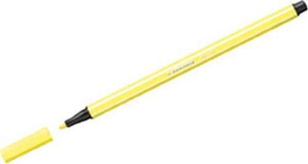 Stabilo Pen 68 Fineliner Limon Sarısı Kalem - Image 1