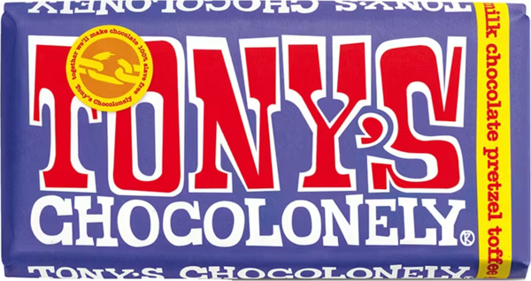 Tony´s Chocolonely Kraker ve karamel Parçacıklı 180 gr - Image 1