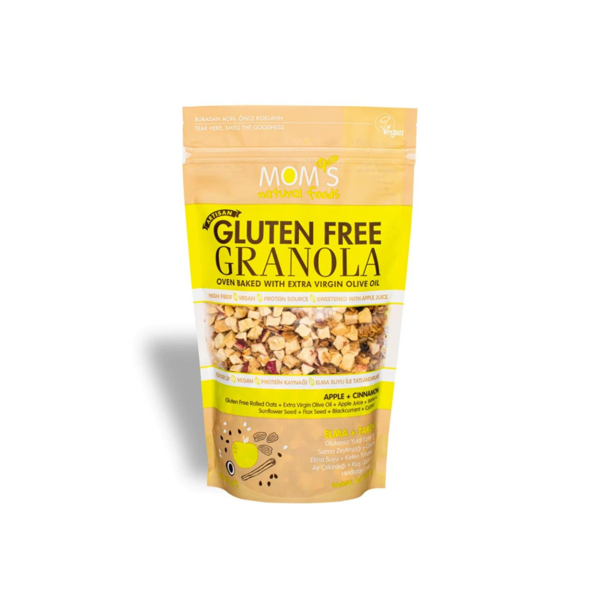 Mom´s Glutensiz Elma Tarçın Granola 300 gr - Image 1