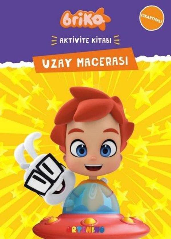 Briko Uzay Macerası - Çıkartmalı Aktivite Kitabı - Artenino Yayıncılık - Image 1