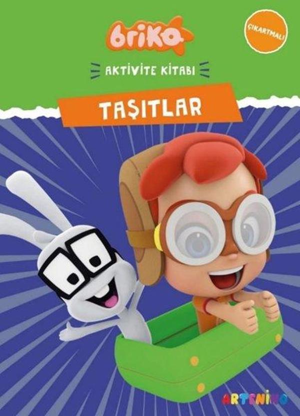 Briko Taşıtlar - Çıkartmalı Aktivite Kitabı - Artenino Yayıncılık - Image 1