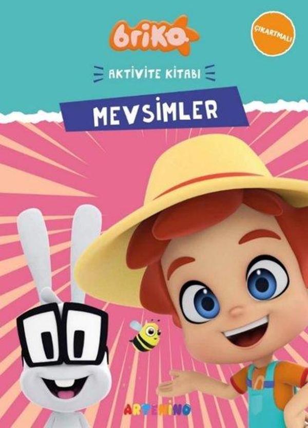 Briko Mevsimler - Çıkartmalı Aktivite Kitabı - Artenino Yayıncılık - Image 1
