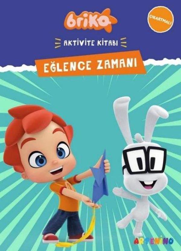 Briko Eğlence Zamanı - Çıkartmalı Aktivite Kitabı - Artenino Yayıncılık - Image 1