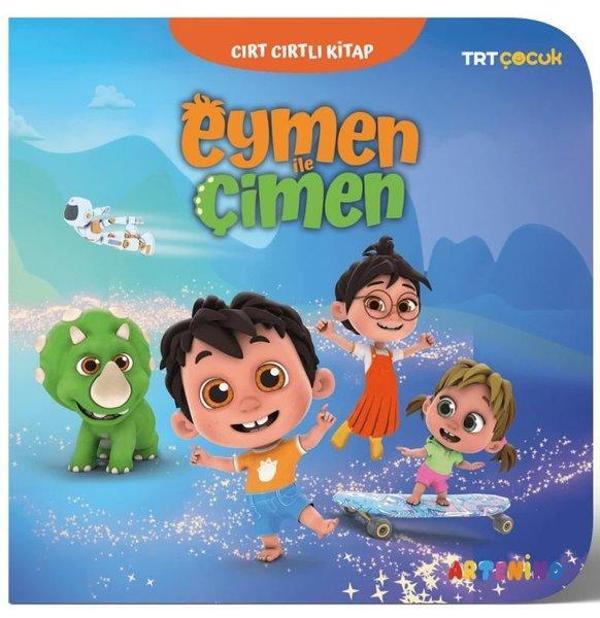 TRT Çocuk - Eymen İle Çimen - Cırt Cırtlı Kitap - Artenino Yayıncılık - Image 1
