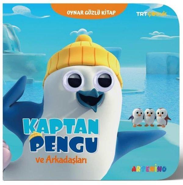 TRT Çocuk - Kaptan Pengu ve Arkadaşları - Oynar Gözlü Kitap - Artenino Yayıncılık - Image 1