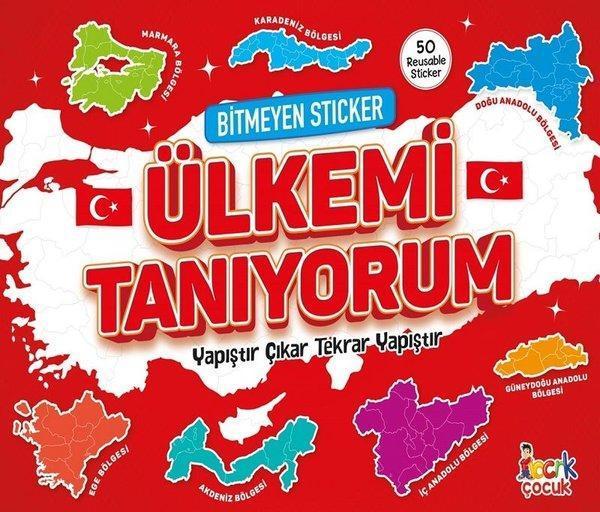 Bitmeyen Sticker - Ülkemi Tanıyorum - Bıcırık Yayınları - Image 1