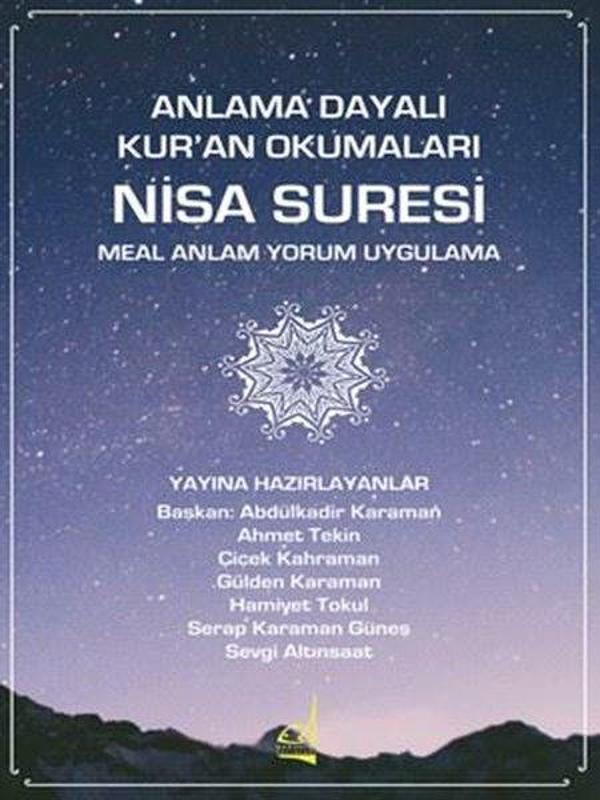 Anlama Dayalı Kur'an Okumaları Nisa Suresi - Meal Anlam Yorum Uygulama - Boğaziçi Yayınları - Image 1